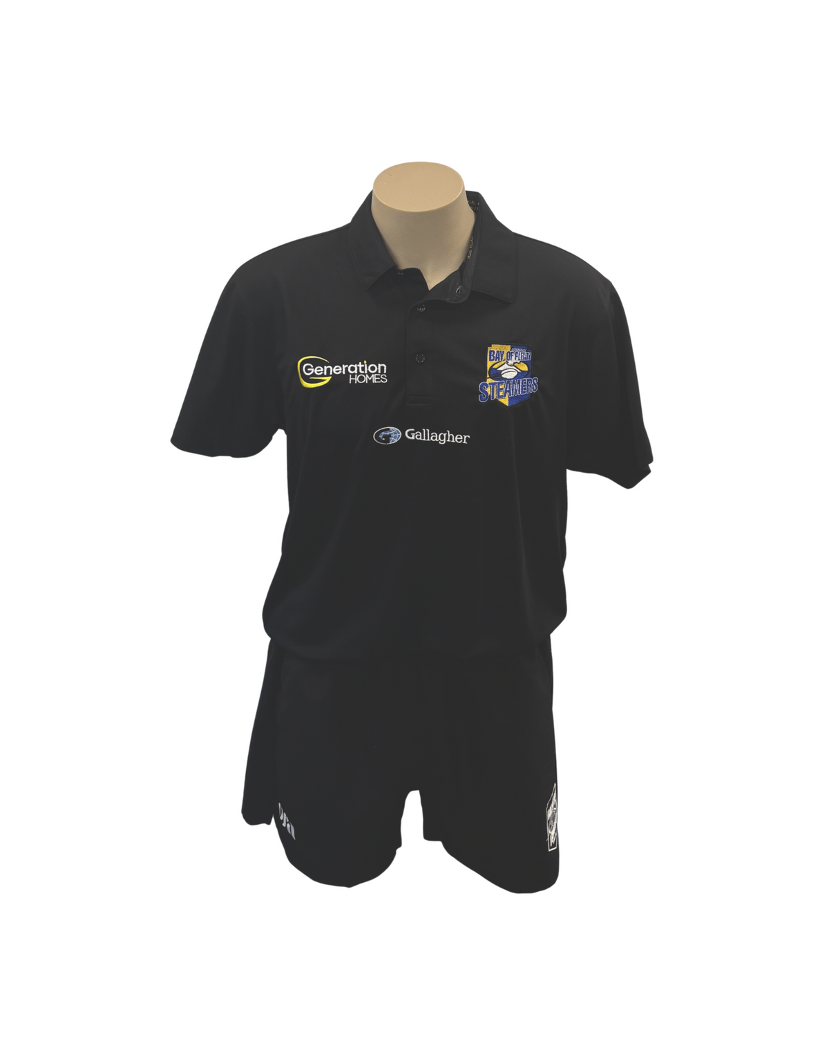Black Steamers Team Polo