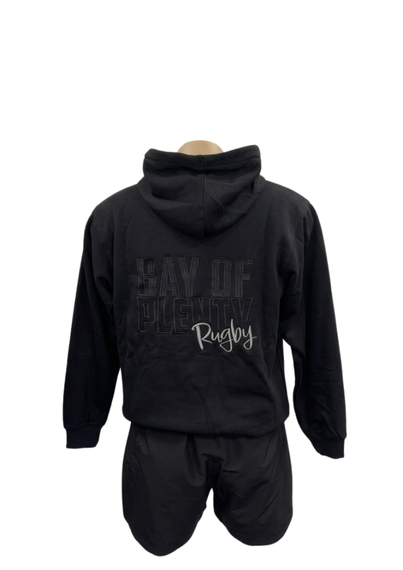 BOPRU Pull-over Hoodie BLACK