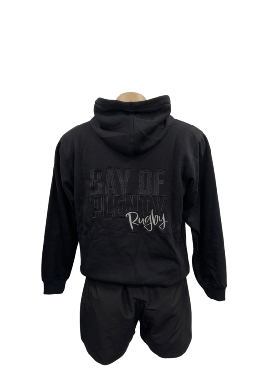 BOPRU Pull-over Hoodie BLACK
