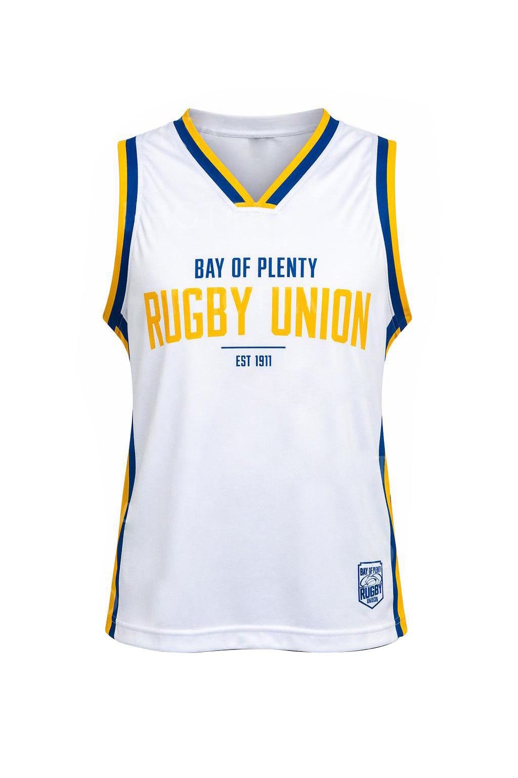 BOPRU Basketball Singlet WHITE